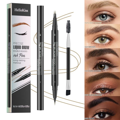 💥LAST DAY SALE 49% OFF💥 2-in-1 Waterproof Eyebrow Pen