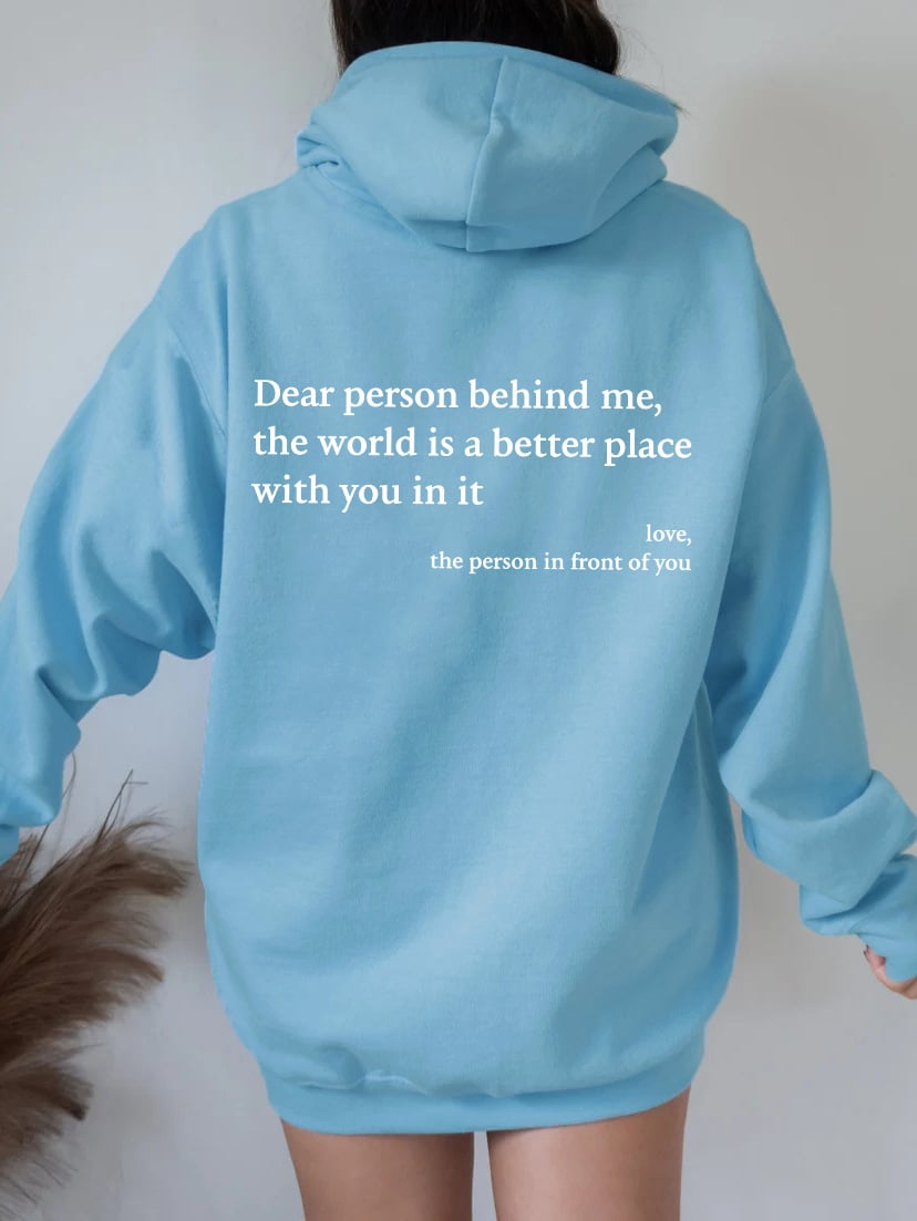 'Dear Person Behind Me' Sweatshirt(Buy 2 Get Free Shipping)