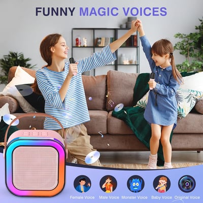 ✨LAST DAY ONLY 49% OFF🔥Portable Wireless Karaoke Speaker with Microphone