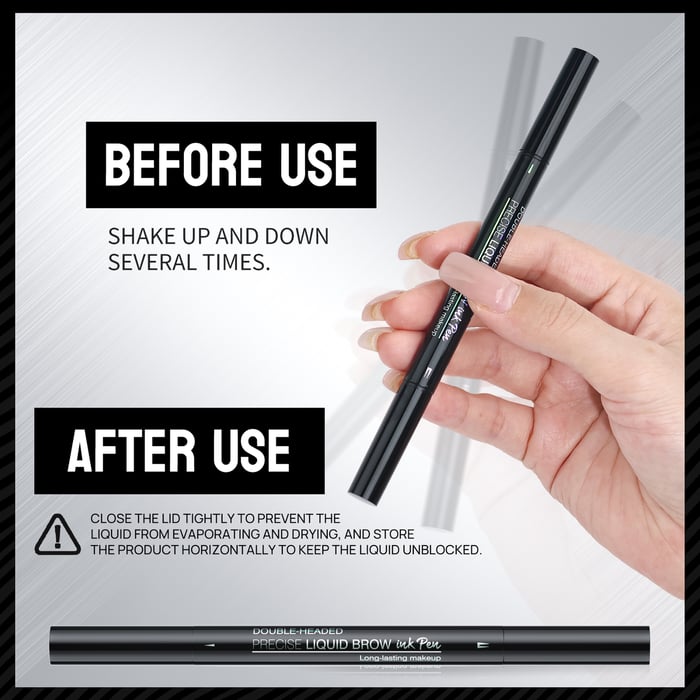 💥LAST DAY SALE 49% OFF💥 2-in-1 Waterproof Eyebrow Pen