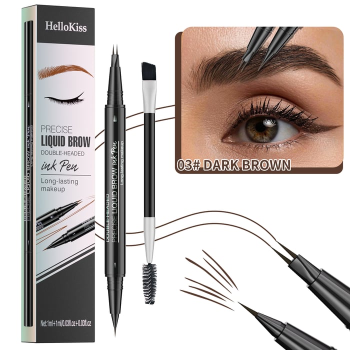 💥LAST DAY SALE 49% OFF💥 2-in-1 Waterproof Eyebrow Pen