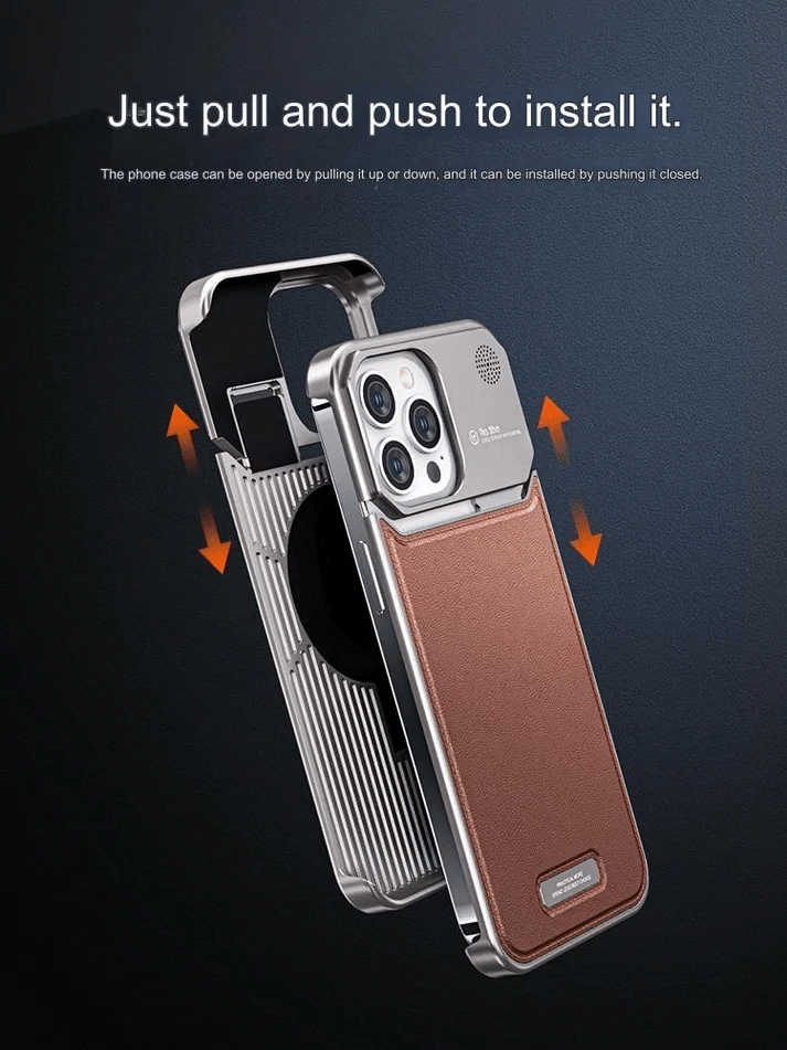 Aluminum Alloy Aromatherapy iPhone Case