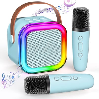 ✨LAST DAY ONLY 49% OFF🔥Portable Wireless Karaoke Speaker with Microphone