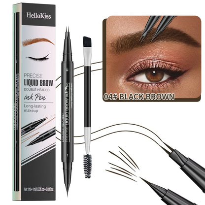 💥LAST DAY SALE 49% OFF💥 2-in-1 Waterproof Eyebrow Pen