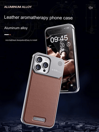 Aluminum Alloy Aromatherapy iPhone Case